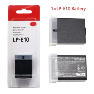 LP-E10 LPE10 Camera Battery For Canon 1100D 1200D 1300D 1500D 3000D KISS X50 X70