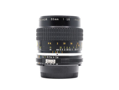 Nikon Nikkor Micro 55mm f2.8 Macro AI-S Lens