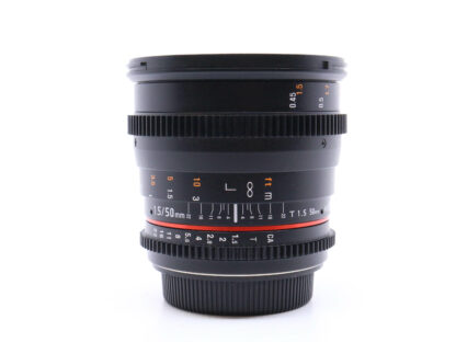 Samyang 50mm T1.5 AS UMC VDSLR - Canon Fit Lens