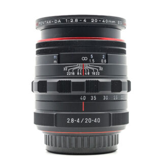 Pentax-DA HD 20-40mm f2.8-4 ED Limited DC WR Lens - Black