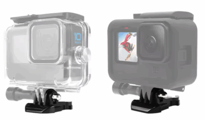 Quick Release buckle clip base mount for GoPro 12 11 10 9 8 7 6 4 Insta360 X2 X3
