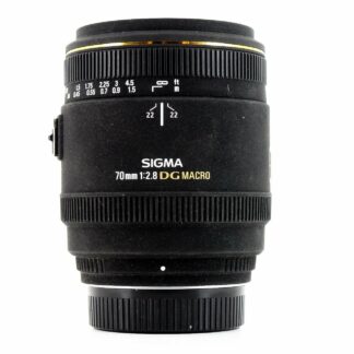 Sigma 70mm f/2.8 EX DG Macro Nikon Fit Lens