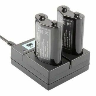 Dual Battery Charger for EN-EL4 EN-EL4a Nikon D2HS D2X D2XS D3 D3S D3X D2Z F6 (MH-21 / MH-22)