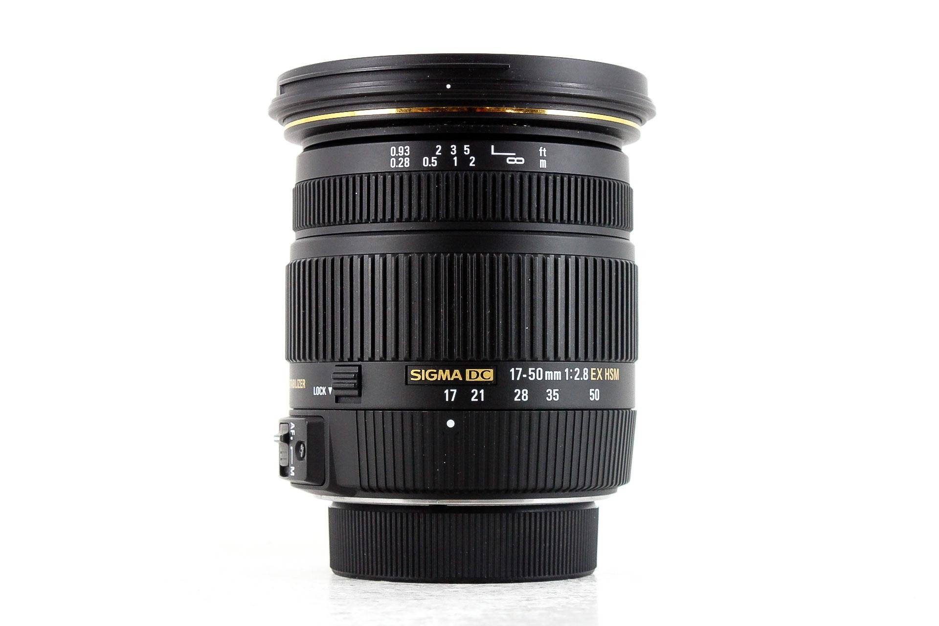Sigma  17-50mm f/2.8 EX DC OS HSM Nikon fit Lens