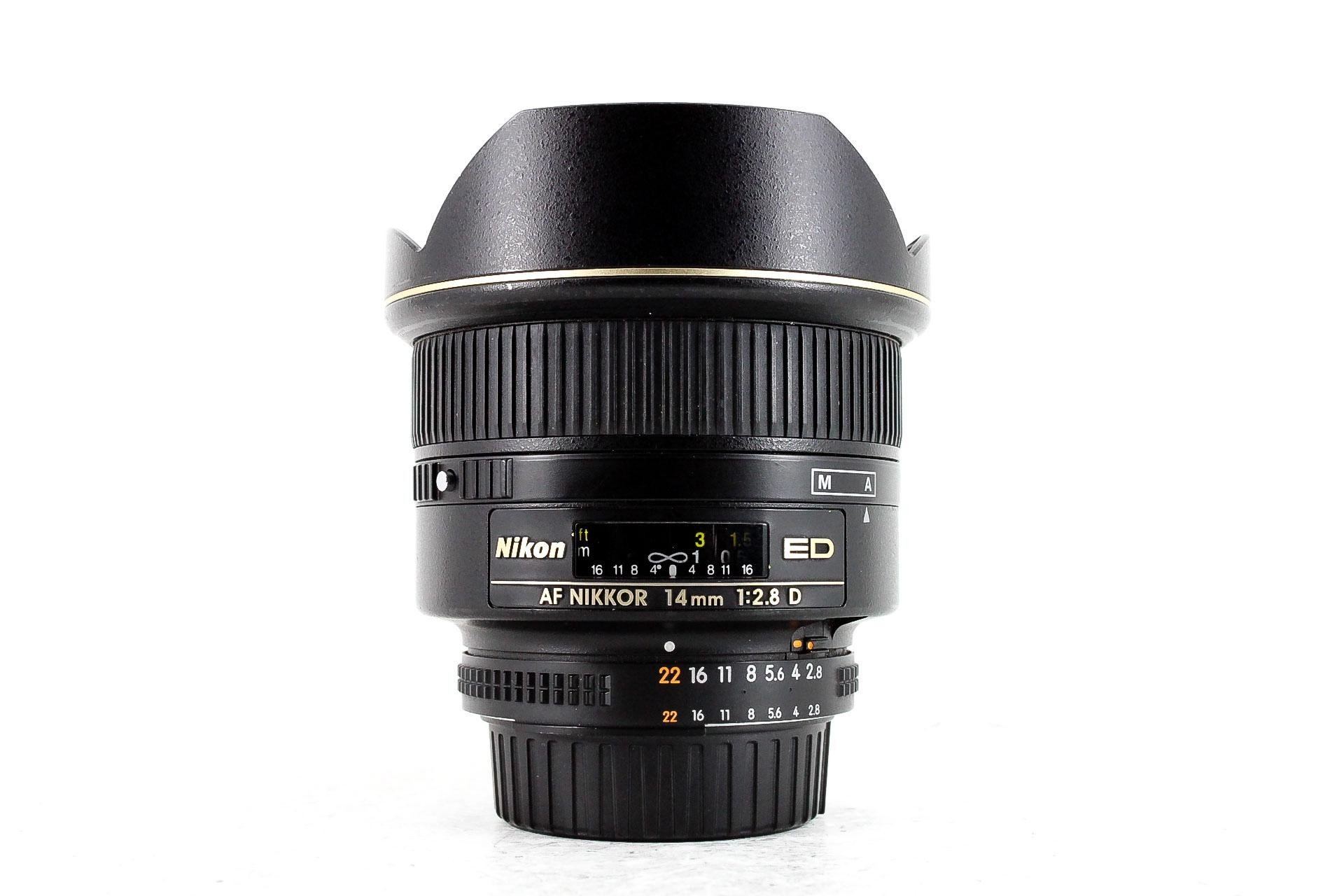 Nikon AF Nikkor 14mm F2.8D ED Lens