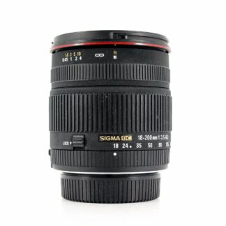 Sigma 18-200mm f/3.5-6.3 DC Nikon Fit Lens