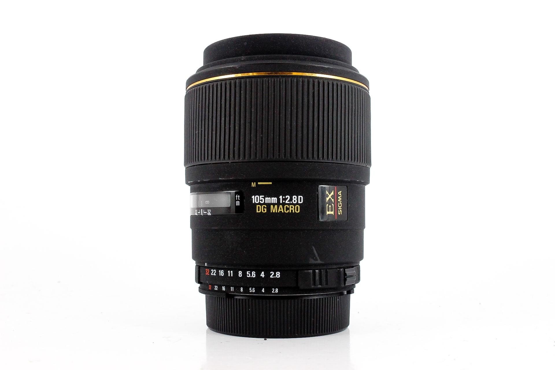 Sigma 105mm f/2.8 EX DG Macro Nikon Fit Lens