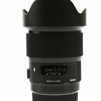 Sigma 20mm f1.4 DG HSM Art Nikon Fit Lens