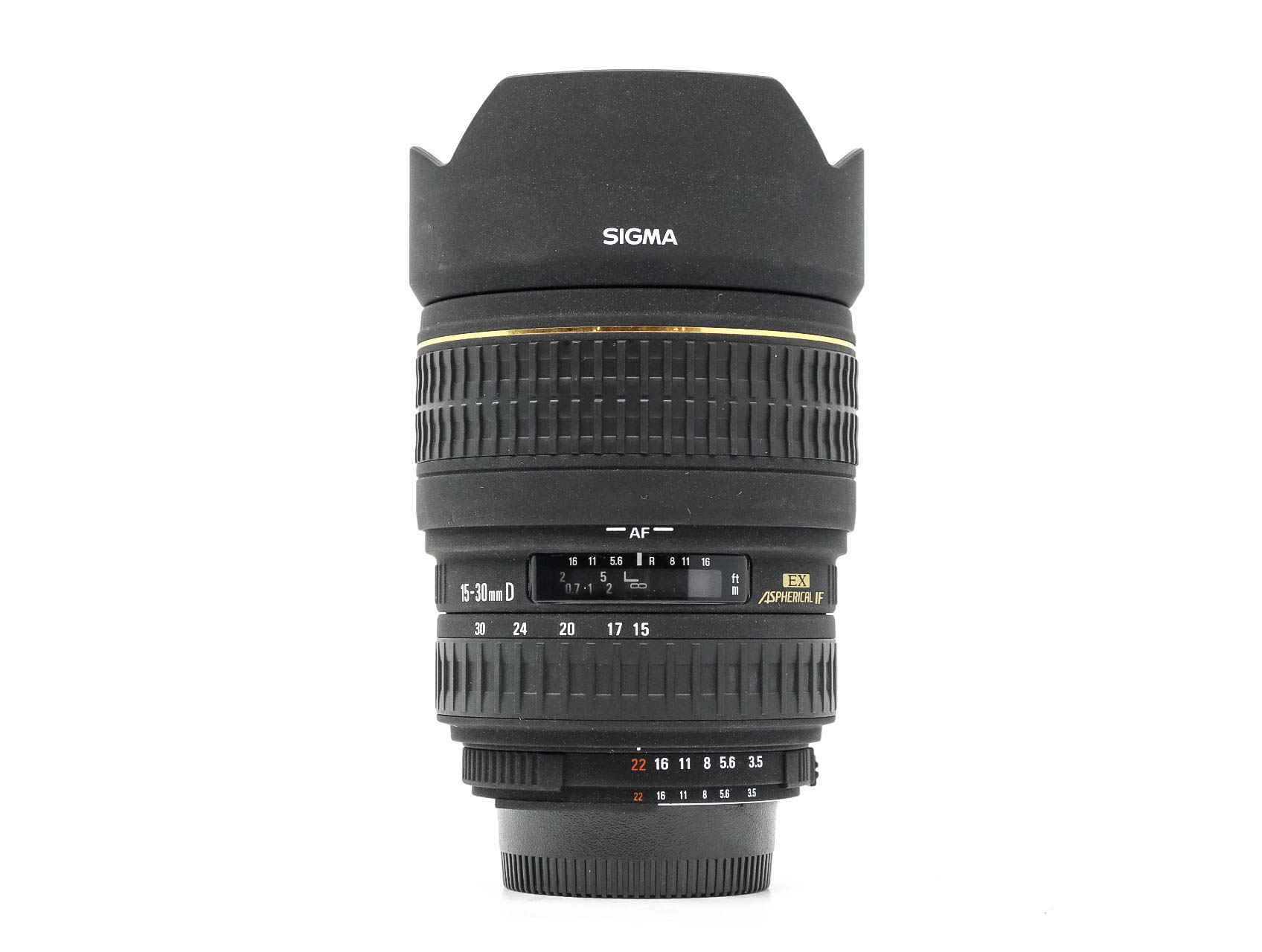Sigma 15-30mm f3.5-4.5 EX DG Nikon Fit Lens