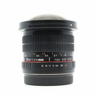 Samyang 8mm f/3.5 IF UMC CS II Canon EF-S Fit Lens