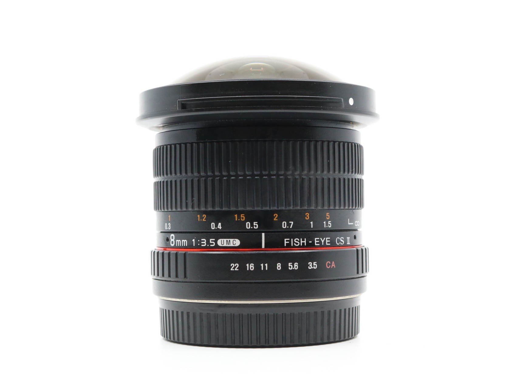 Samyang 8mm f/3.5 IF UMC CS II Canon EF-S Fit Lens