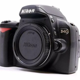 Nikon D40 6.1MP Digital SLR Camera Black (Body only)