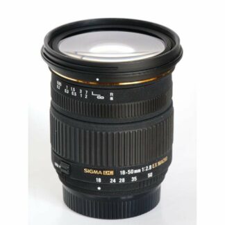 Sigma 18-50mm f/2.8 EX DC Macro, Canon EF-S Fit Lens