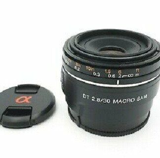 Sony SAM DT SAL30M28 30mm F2.8 Macro Alpha A Mount Lens