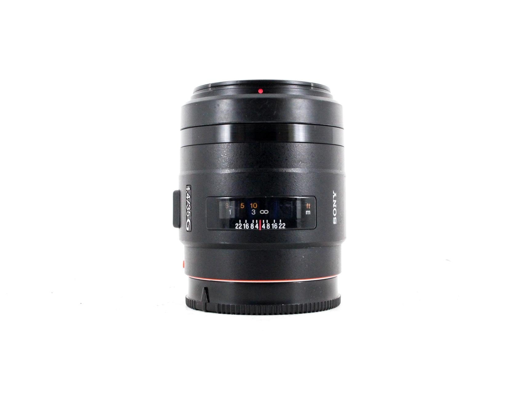 Sony A Mount 35mm f1.4 G Lens (SAL35F14G )