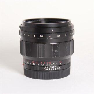 Voigtlander 40mm f1.2 Nokton Aspherical Sony E Fit Lens