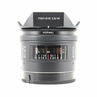 Sony SAL16F28 16mm f2.8 Fisheye Lens