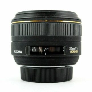 Sigma 30mm f1.4 EX DC HSM Canon Lens