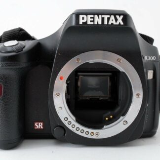 Pentax K200D 10.2MP Digital SLR Camera - Black