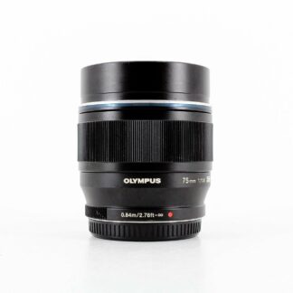 Olympus M.Zuiko Digital ED 75mm f/1.8 Lens - Black