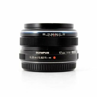 Olympus M.Zuiko Digital 17mm f1.8 Lens- Black