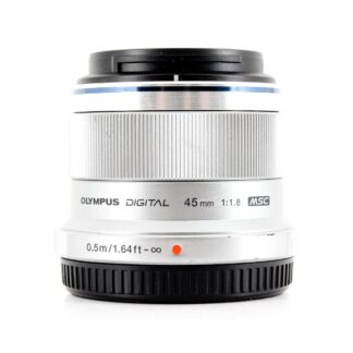 Olympus M.Zuiko Digital ED 45mm F1.8 Lens - Silver