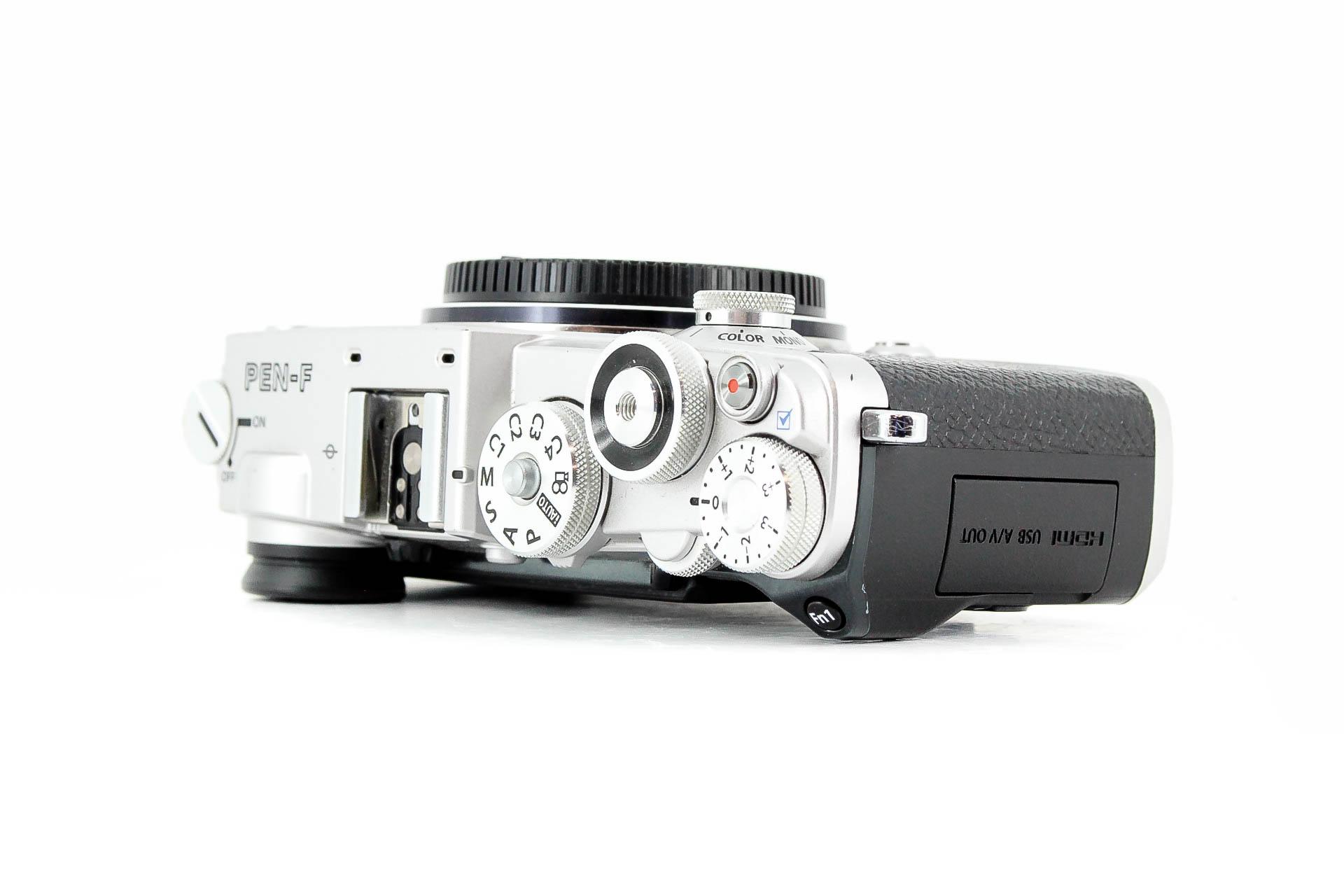 Olympus PEN-F Digital Camera - Silver (Body Only) - Image 3