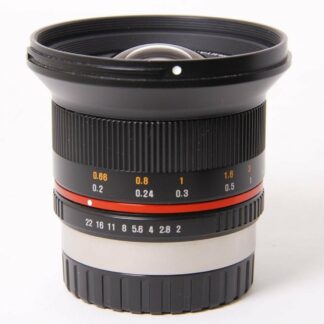 Samyang 12mm f2.0 NCS CS Fujifilm X Fit - Black