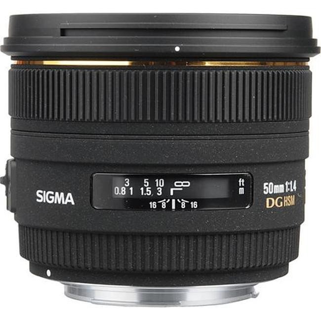 Sigma 50mm f/1.4 EX DG HSM Canon EF Fit Lens