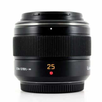 Panasonic Leica Summilux 25mm F/1.4 DG ASPH Lens - Black