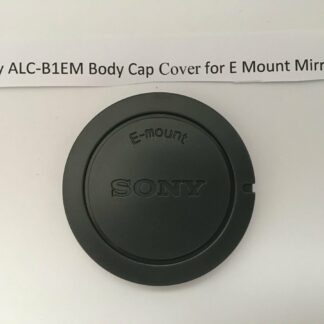 Sony ALC-B1EM Body Cap Cover for E Mount Mirrorless Cameras - Silver / Black