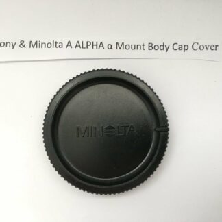 Sony ALC-B55 & Minolta A ALPHA ? Mount Camera Body Cap Cover