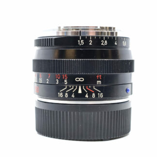 Zeiss 50mm f1.5 C Sonnar T* ZM for Leica M - Black Lens