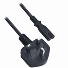 1 Meter UK Plug to C7 Figure 8 Power Lead Cable