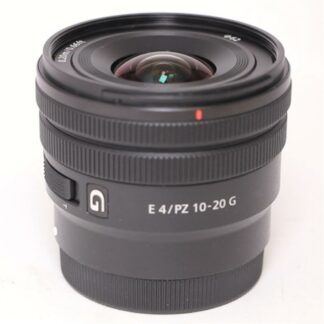 Sony E 10-20mm f/4 PZ G Lens