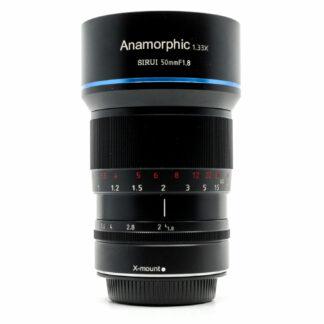 SIRUI 50mm f1.8 Anamorphic 1.33X Lens for Fujifilm X