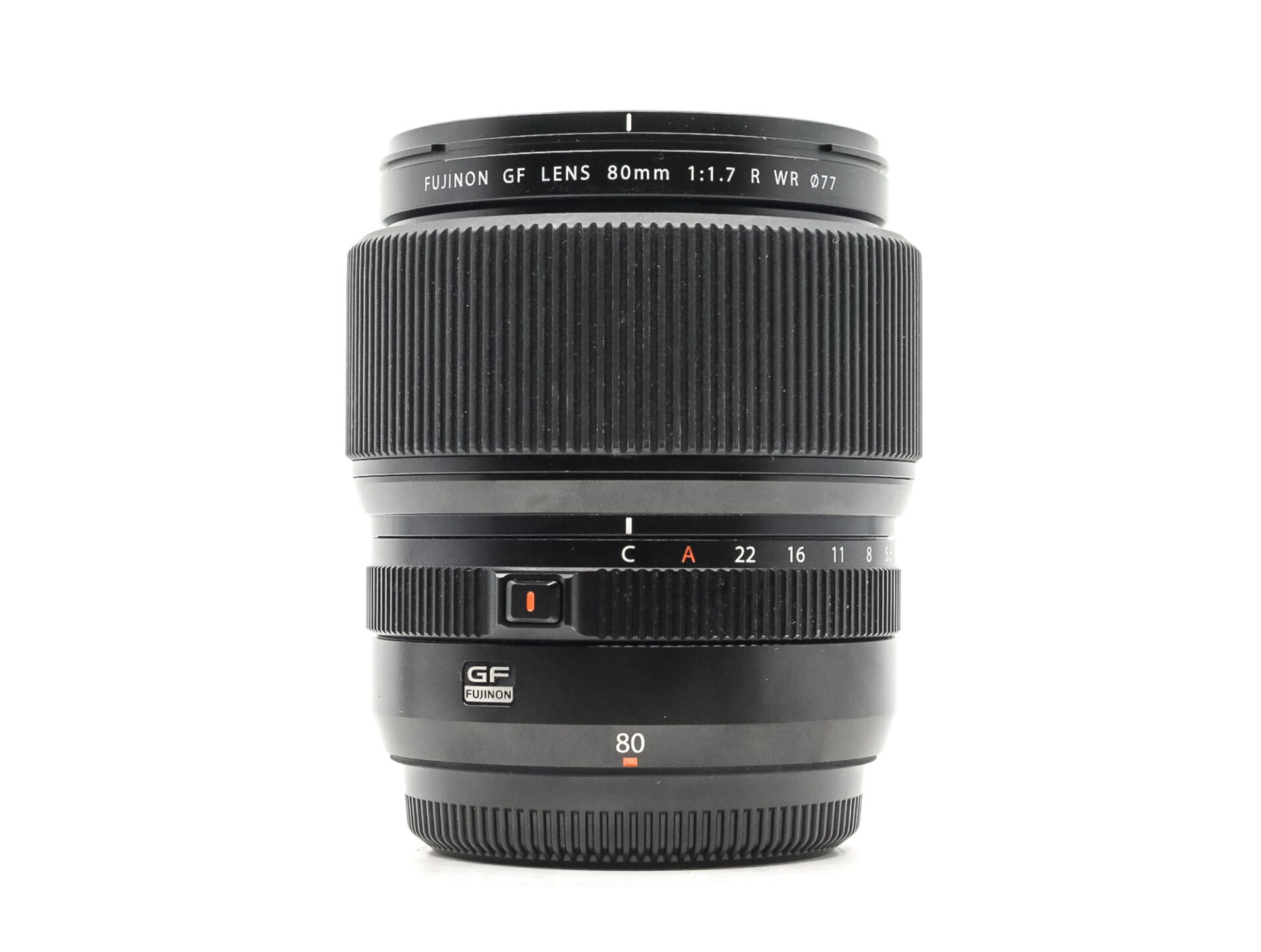 Fujifilm GF 80mm f/1.7 R WR Lens