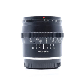 TTArtisan 50mm f1.2 for Fujifilm X - Black