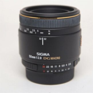 Sigma 50mm f/2.8 EX DG Macro Nikon Fit Lens