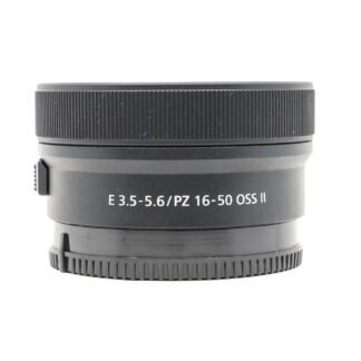 Sony E 16-50mm F3.5-5.6 OSS II Power Zoom Lens - BLack