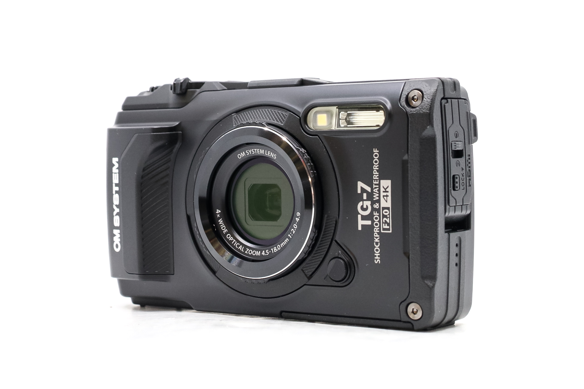 OM SYSTEM Tough TG-7 12MP Digital Camera - Black