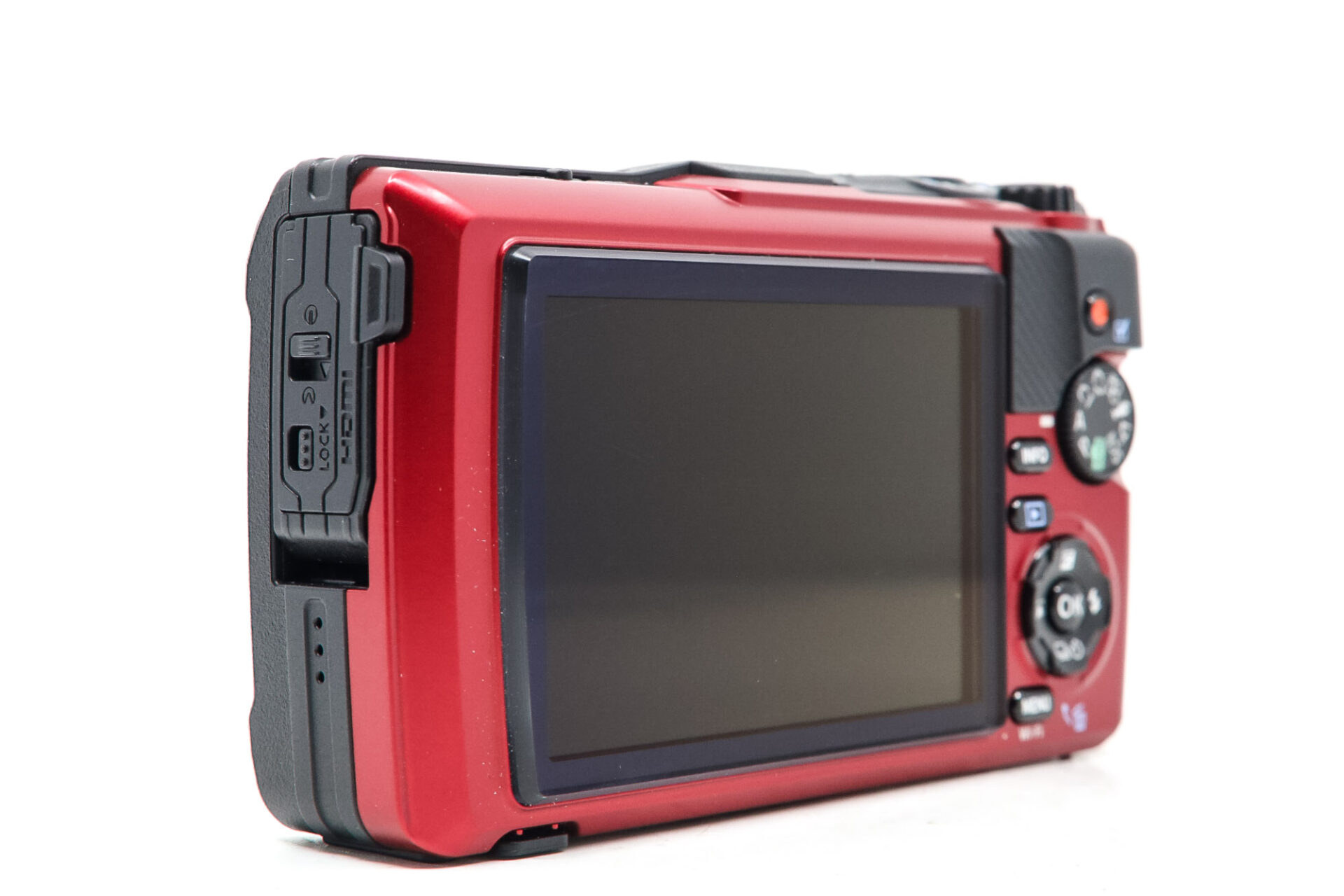 OM SYSTEM Tough TG-7 12MP Digital Camera - Red - Image 2