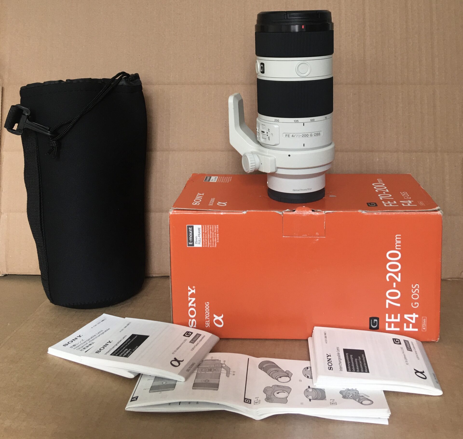 Sony FE 70-200mm f4 G OSS Lens (SEL70200G)