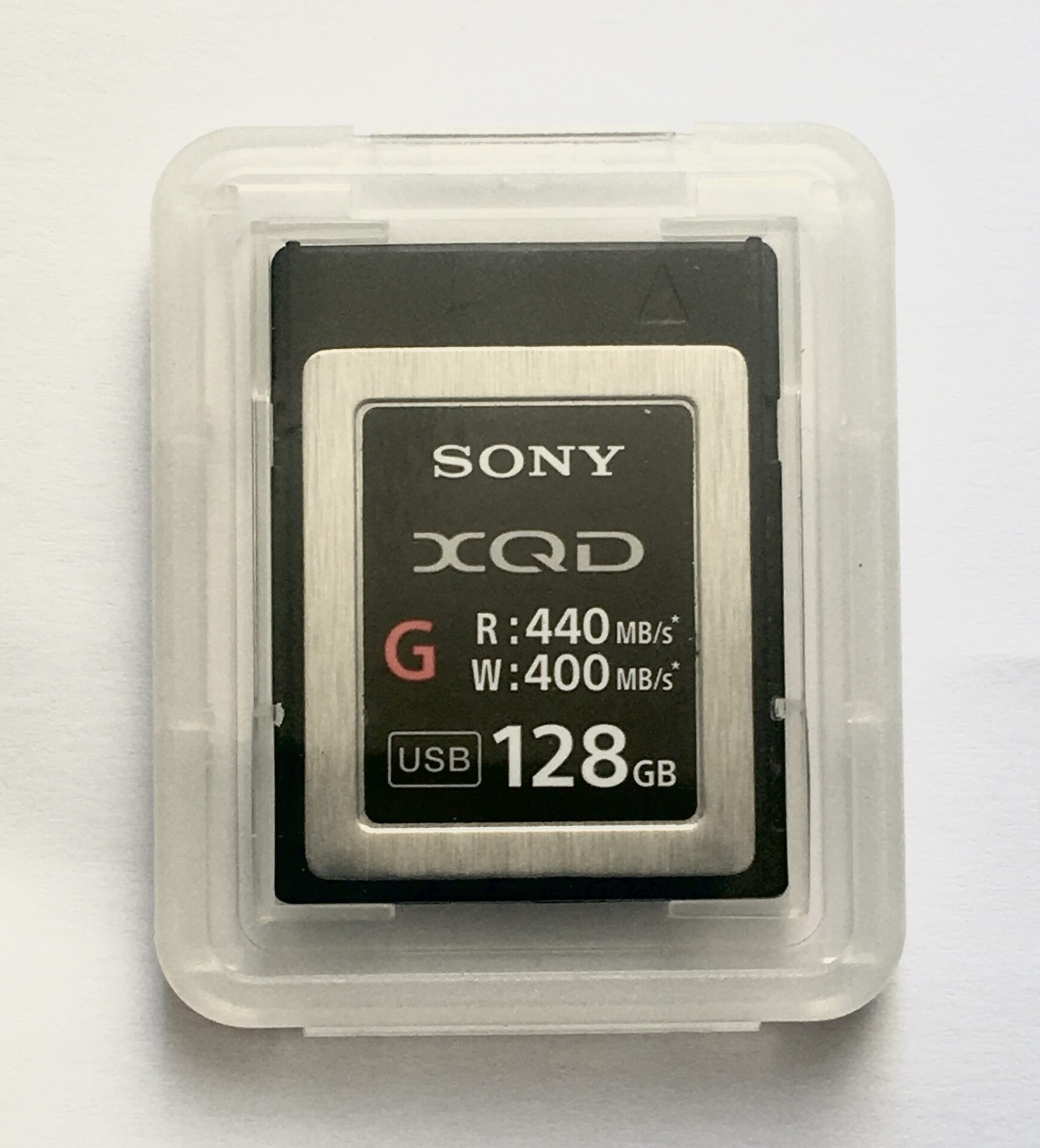 Sony 128GB XQD G Series R440MB/s W400MB/s Memory Card - Image 3