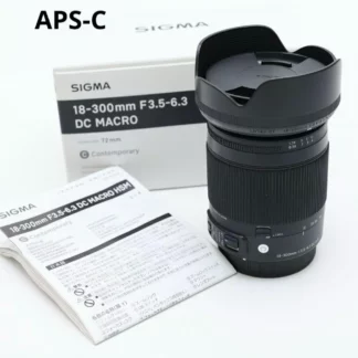 Sigma 18-300mm F/3.5-6.3 DC Macro OS HSM 'C' Lens Canon Fit + Original BOX