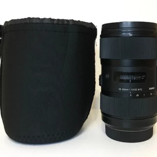 Sigma 18-35mm f/1.8 DC HSM Art Wide Angle Zoom for Sony A Mount + soft case.