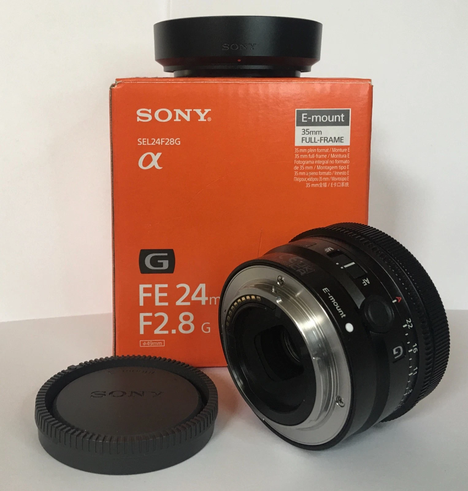 Sony FE 24mm f2.8 G Lens (SEL24F28G) Boxed - Image 4