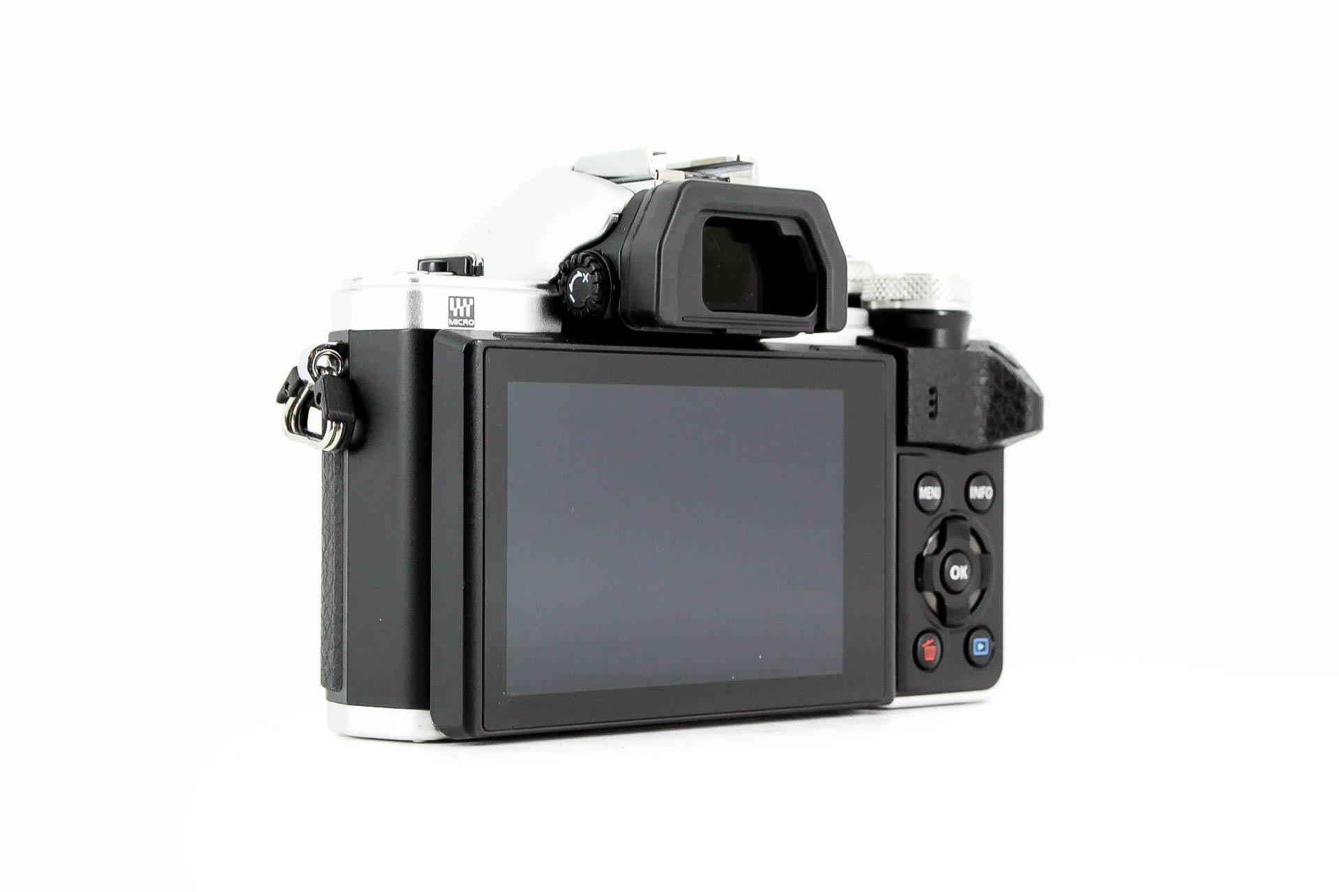 Olympus OM-D E-M10 16MP Digital Camera - Silver (Body Only) - Image 3